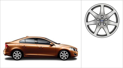 Genuine Volvo S60 Alloy Wheel Naos 7 X 16"