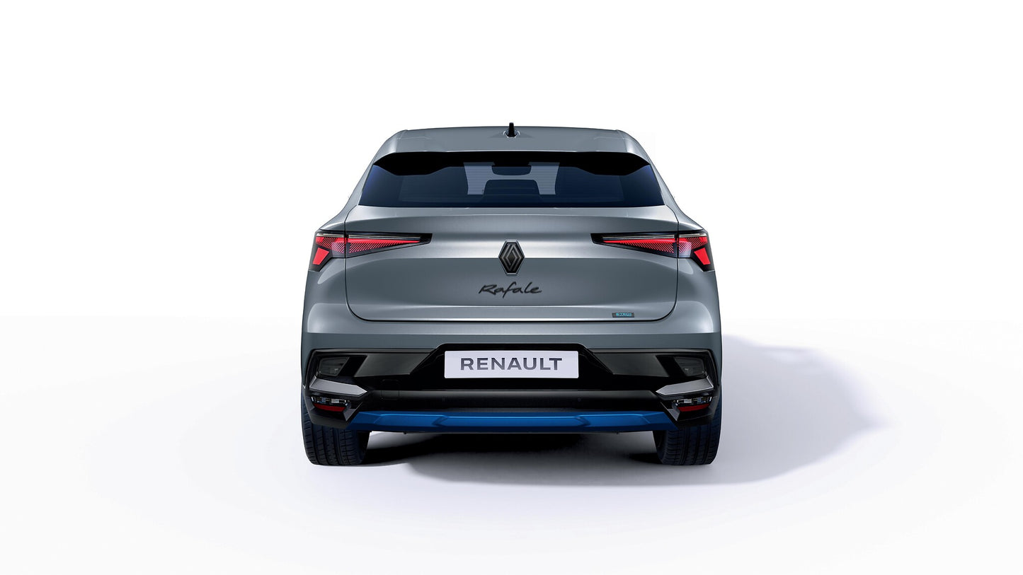 Genuine Renault Rafale Rear Bumper Lower Insert, Sommet Blue