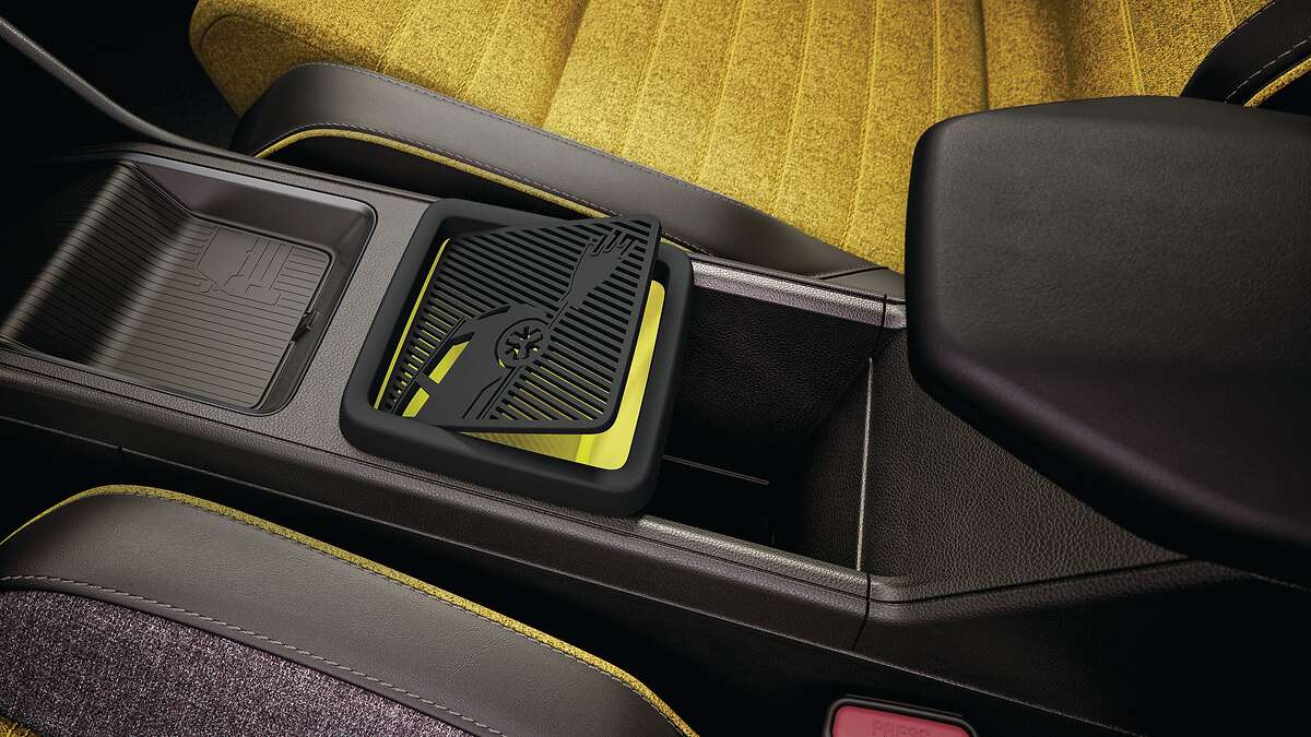 Genuine Renault 5 Grey Witch 5 Lid For Small Central Storage Compartment