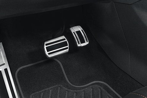 Genuine Peugeot E-408 Stainless Steel Sport Pedal Covers, Automatic