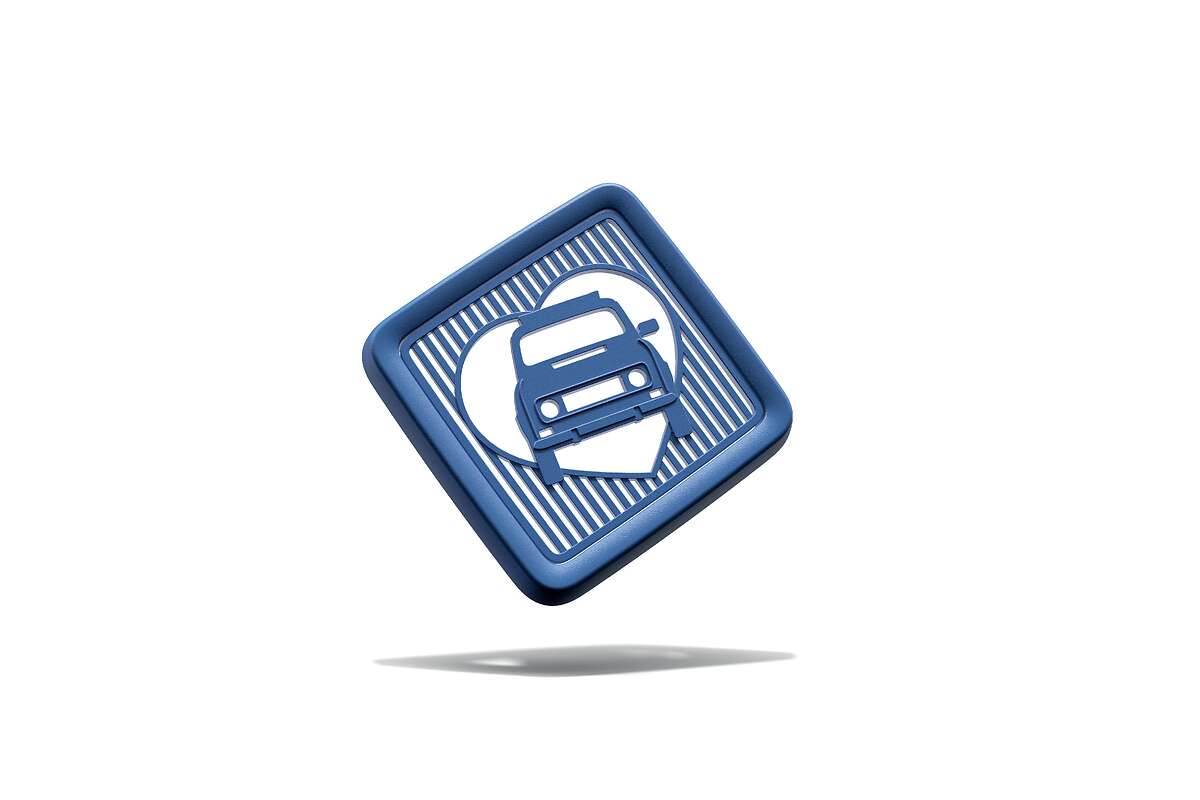 Genuine Renault 4 E-Tech Blue LoveR4 Cover For Small Central Storage Compartment