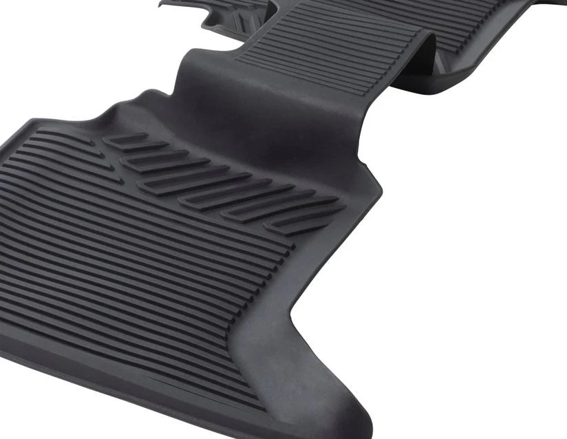 Genuine Ford Ranger Rubber Floor Mats Front And Rear, Double Cab Models With Manual Transmission