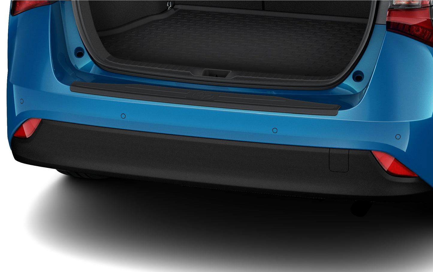 Genuine Toyota Prius Rear Bumper Protection Plate (Black)