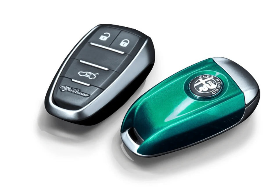 Genuine Alfa Romeo Stelvio Montreal Green Key Cover
