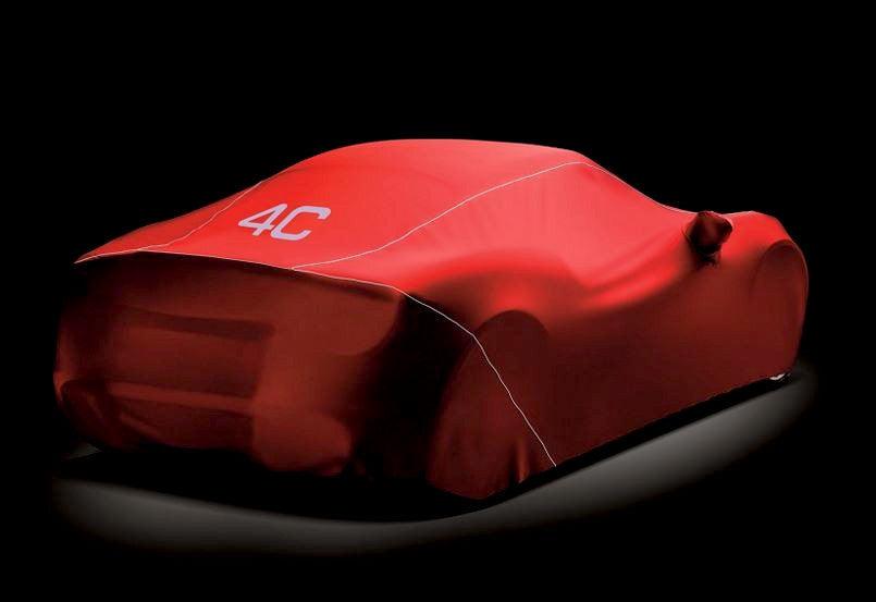 Genuine Alfa Romeo 4C Indoor Car Cover