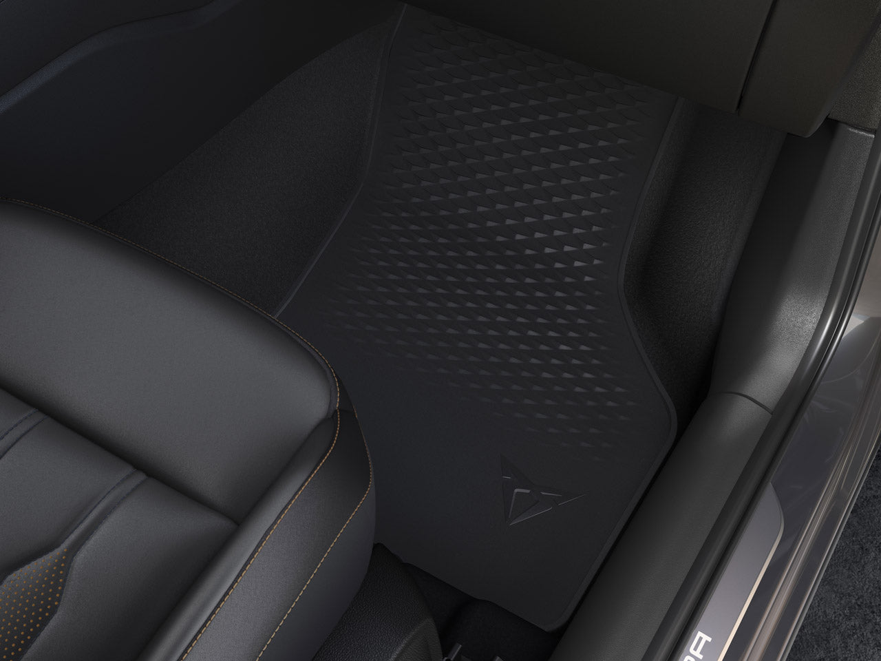Genuine Cupra Formentor Rubber (TPE) Floor Mats (RHD)