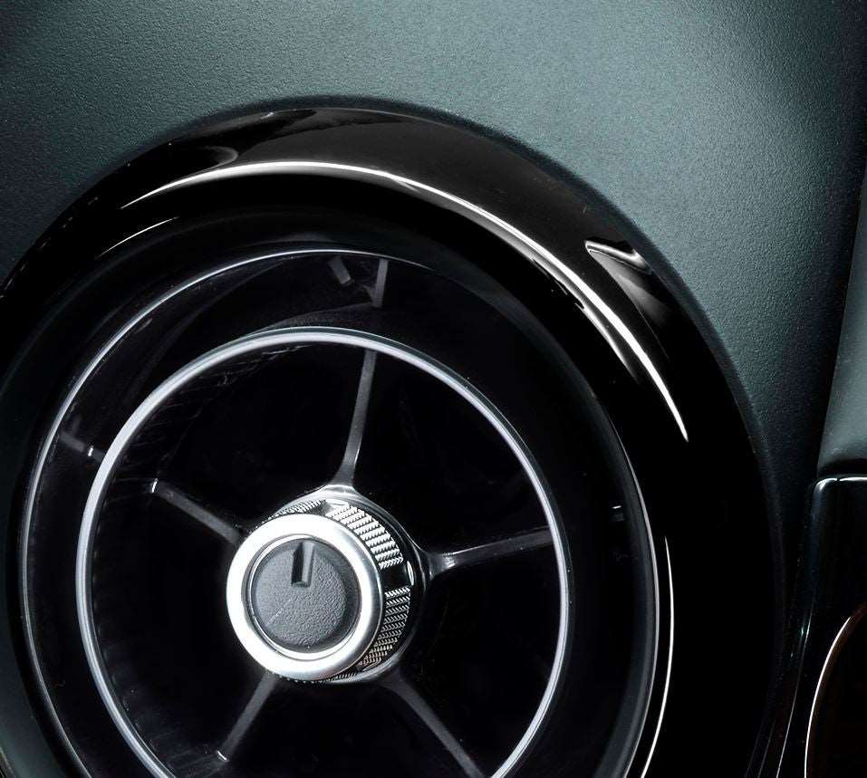 Genuine Abarth 124 Spider Piano Black Air Vent Bezels