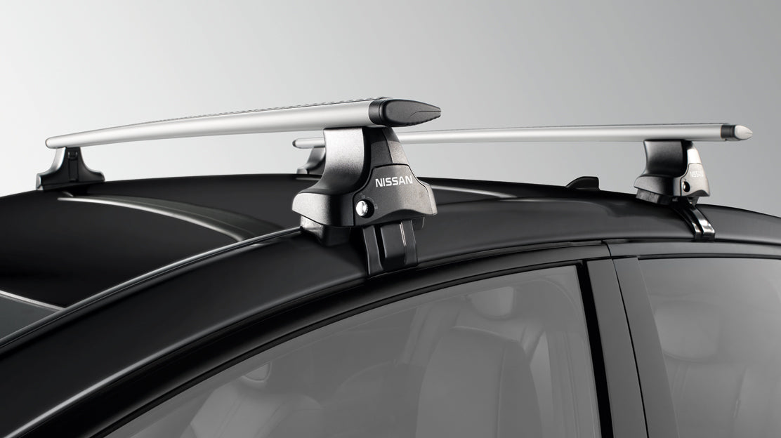 Genuine Nissan Leaf Roof Bars - Aluminium
