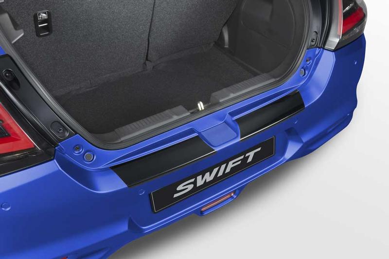 Genuine Suzuki Swift Rear Bumper Protection Film, Black