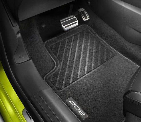 Genuine Peugeot 208 Needle-Pile Floor Mats