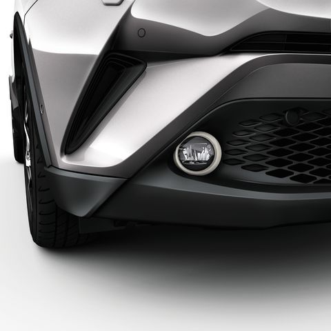 Genuine Toyota C-HR Fog Lamp Surrounds, White 058