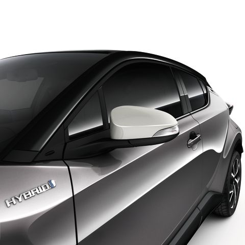 Genuine Toyota CH-R Mirror Covers, White
