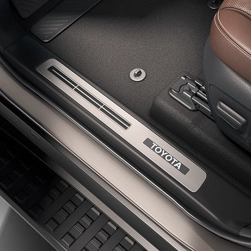 Genuine Toyota Land Cruiser Illuminated Scuff Plates