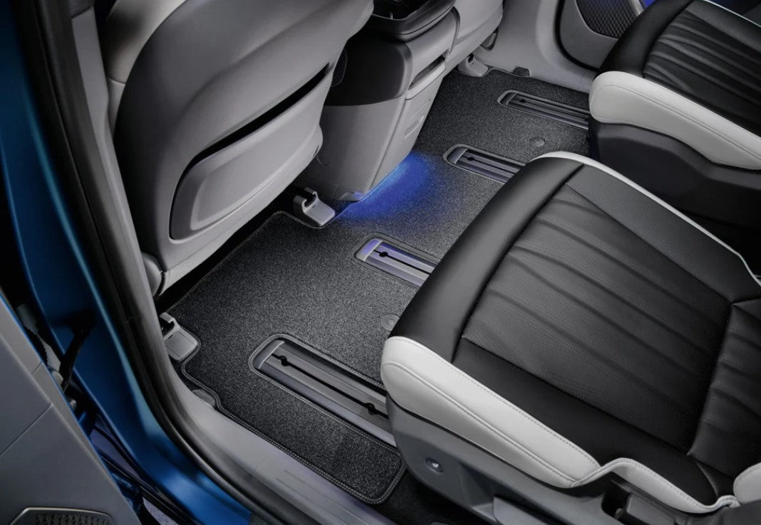 Genuine KIA EV9 Rear Velour Carpet Mat - 7 Seat Vehicles Only