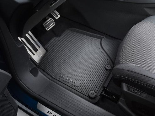 Genuine Peugeot E-3008 Rubber Floor Mats - Front And Rear