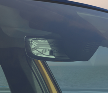 Genuine Jeep Avenger Interior Rear View Mirror Cover - X-Camo Design