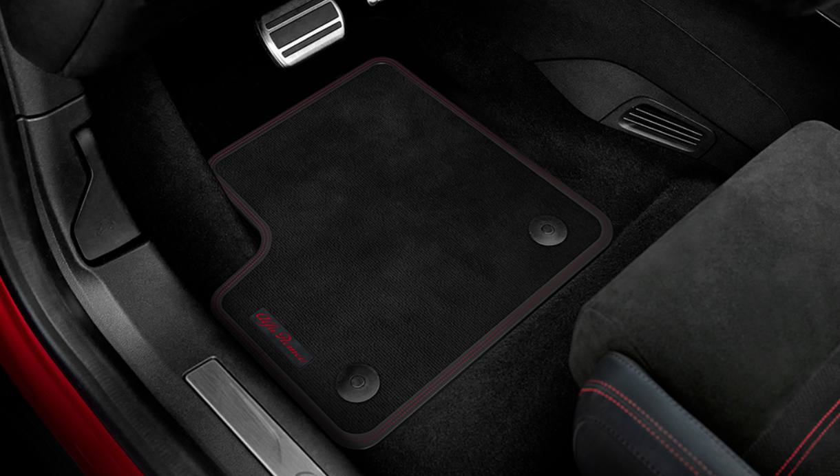 Genuine Alfa Romeo Junior Electric Velour Floor Mats, RHD