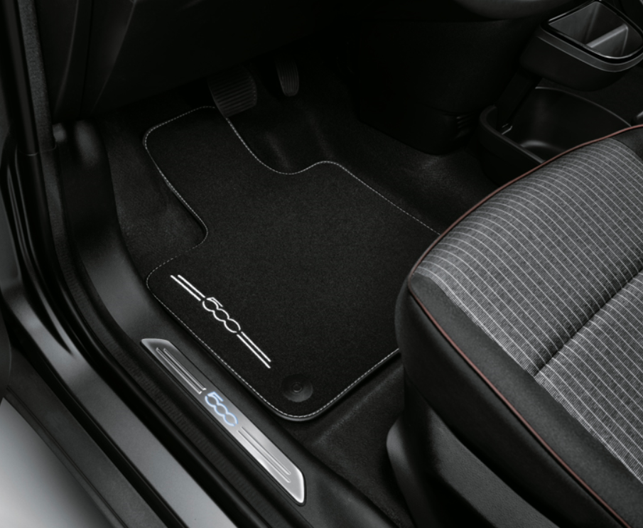 Genuine Abarth 500e Velour Floor Mats
