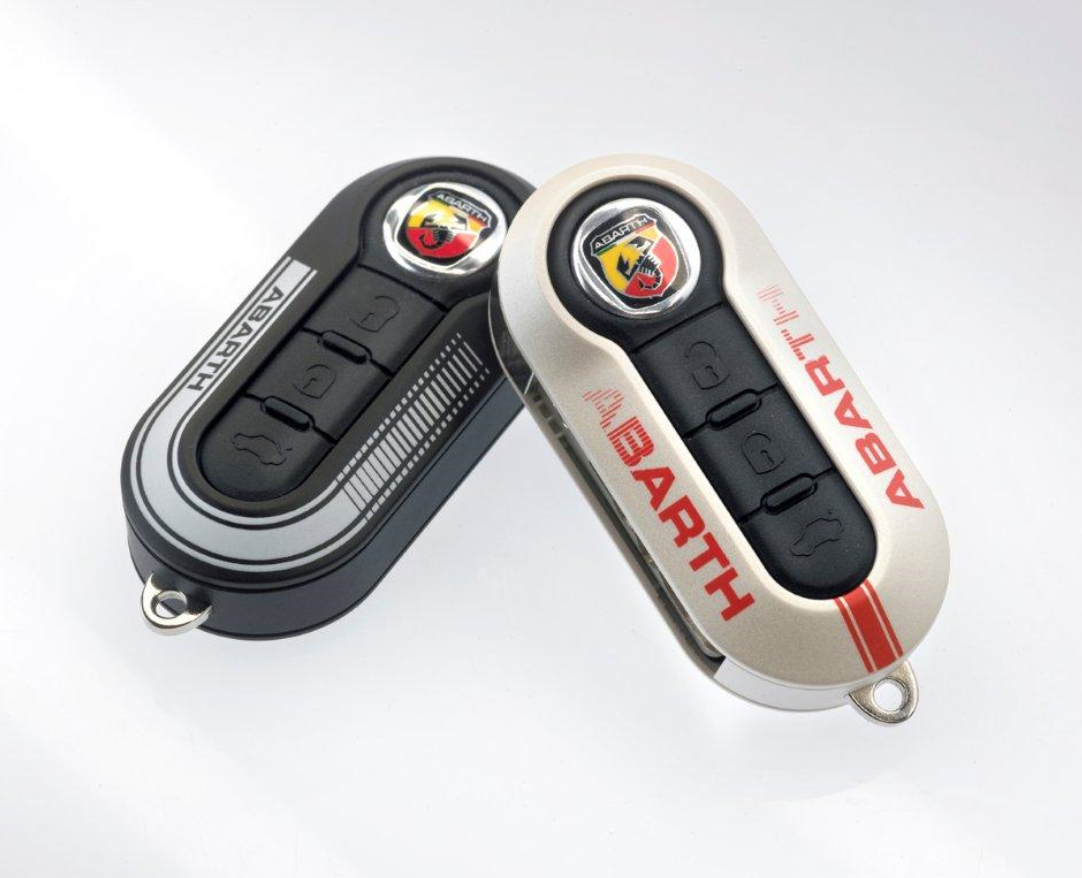 Genuine Abarth 500 Key Covers - Speed Design