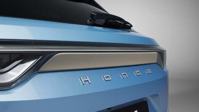Genuine Honda e:Ny1 Tailgate Decoration - Ilmenite Titanium
