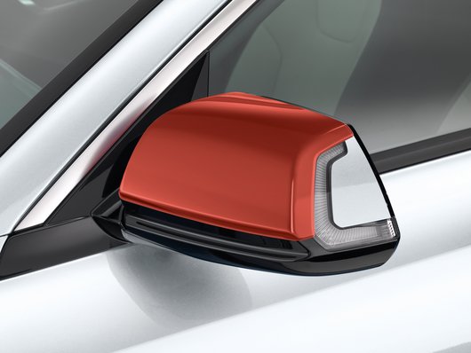 Genuine Kia Niro PHEV Mirror Covers, Orange Delight