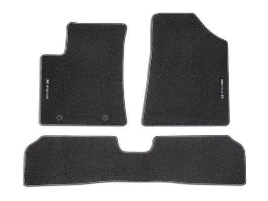 Genuine Hyundai Kona Electric Velour Floor Mats, RHD