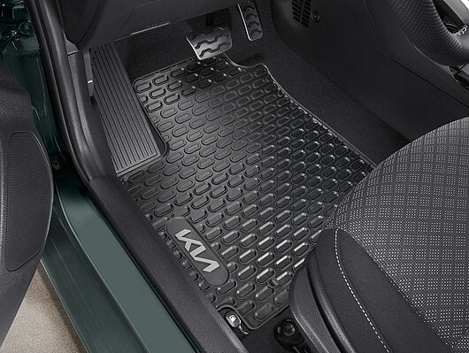 Genuine Kia Picanto Floor Mats, All Weather, Grey, Rhd