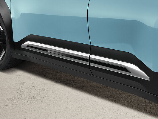 Genuine Kia EV3 Side Trim Lines, Piano Black