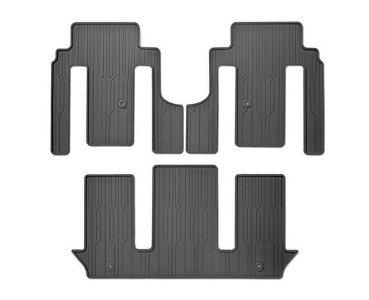 Genuine Hyundai Ioniq 9 All Weather Floor Mats, Rear (6-Seater Swivel Seating)
