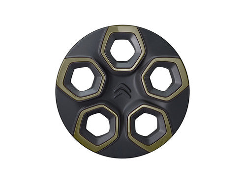 Genuine Citroen Ami Set Of 4 Wheel Trims - Khaki