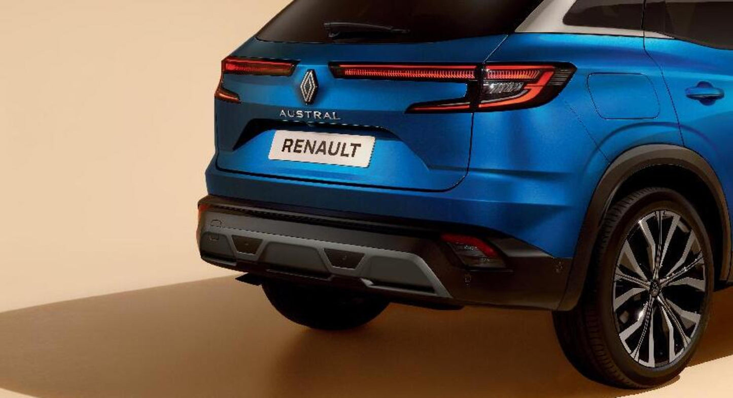Genuine Renault Austral Rear Bumper Lower Insert, Satin Grey