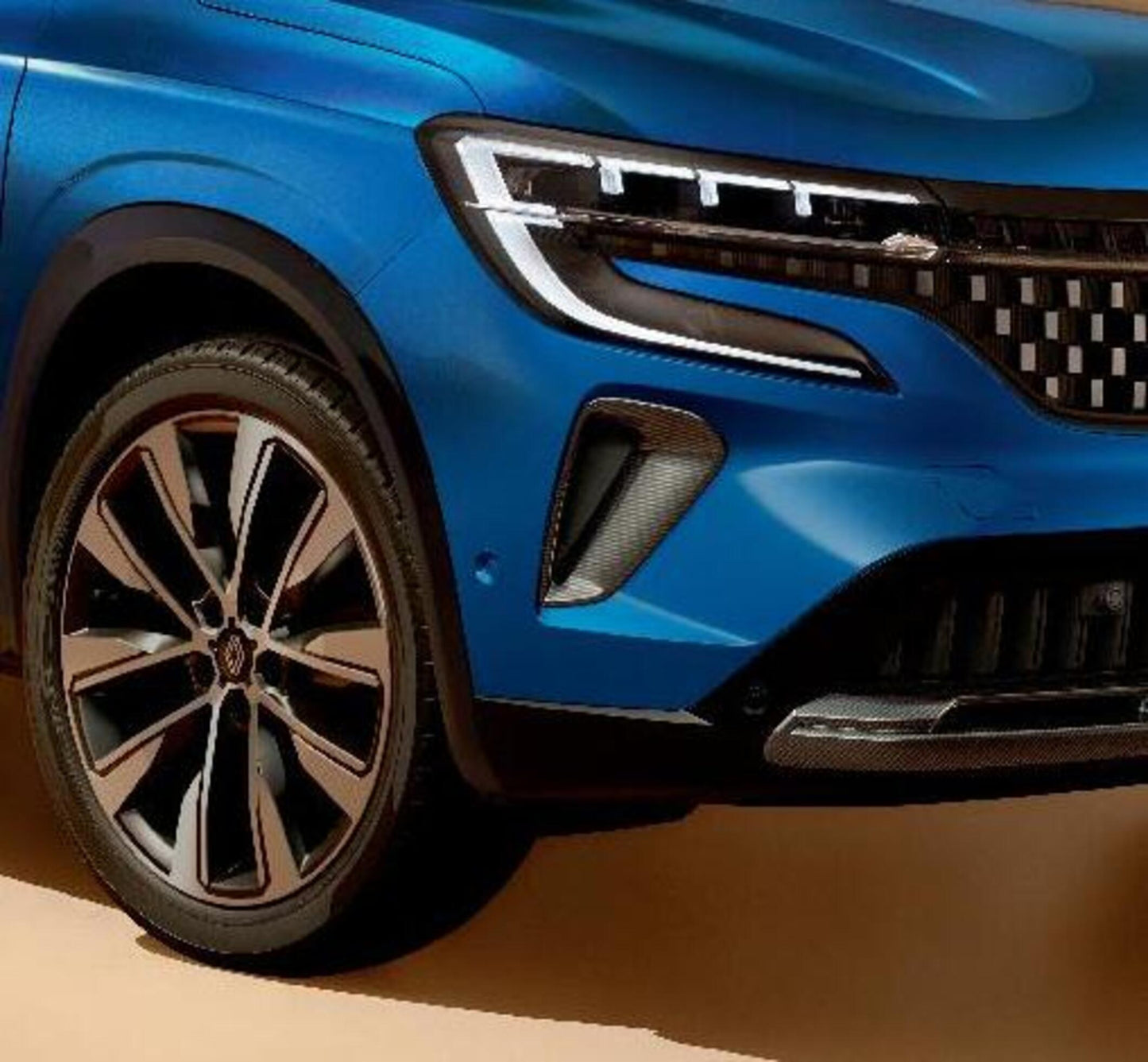 Genuine Renault Austral Air Intake Inserts, Carbon-Effect