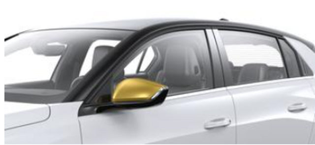Genuine Vauxhall Astra L Mirror Covers Amber Yellow