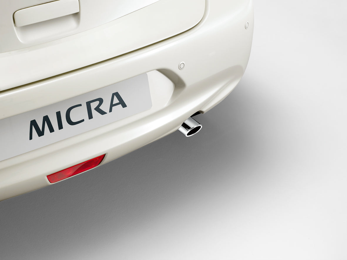 Genuine Nissan Micra Exhaust Trim In Chrome