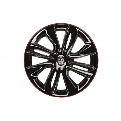 Genuine Vauxhall Adam 17" Alloy Wheel - Black/Red