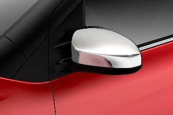 thumbnail image 2 of Citroen C1 (2014-2022) Passenger Side Left Door Wing Mirror – Primed Black, Electric, Heated 2 of 5