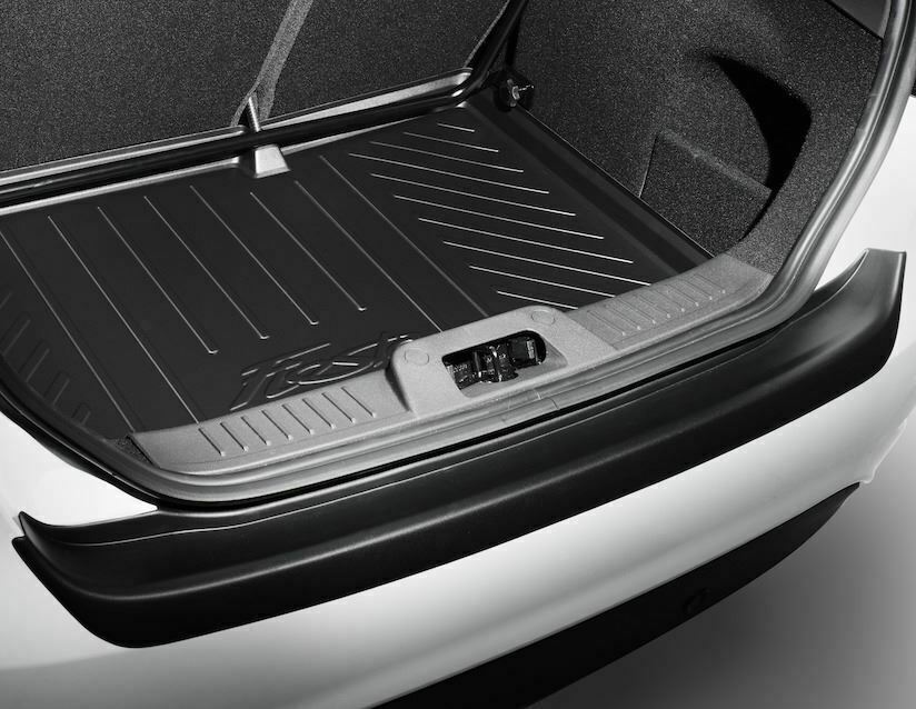 Genuine Ford Fiesta Rear Bumper Protector - Grey