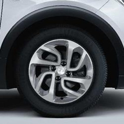 Genuine Vauxhall Crossland X 16" 4 Double Spoke Alloy Wheel - Silver