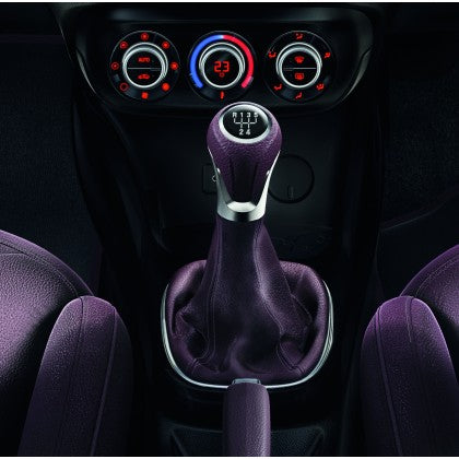Genuine Vauxhall Adam Leather Gear Stick - Purple Fiction