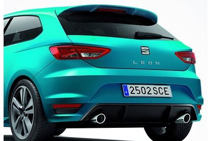 Genuine Seat Leon Sports Tailgate Spoiler - Sc Model
