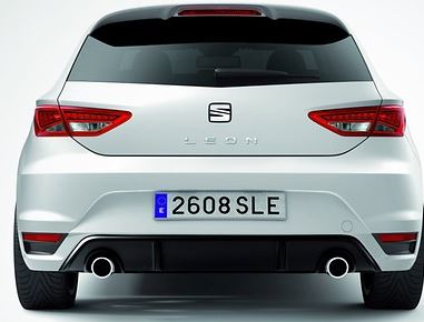Genuine Seat Leon Sports Twin Exhaust Tsi 1.4 90Kw