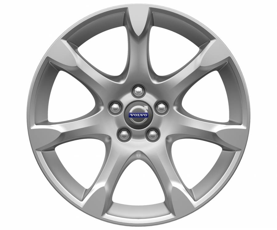 Genuine Volvo Fortuna 8 X 18" Alloy Wheel Silver Bright