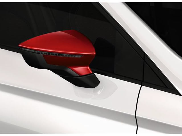 Genuine Seat Leon Estate Desire Red Exterior Mirror