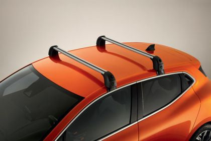 Genuine Renault Clio Quick Fix Aluminium Roof Bars