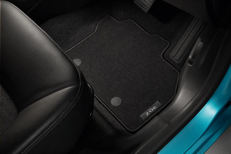 Genuine Renault Zoe Ev Renault Zoe Floor Mats, Textile Comfort Rhd
