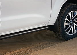 Genuine Nissan Navara Side Bars In Black