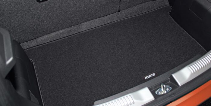 Genuine Suzuki Ignis Boot Mat - 2Wd Models With Sliding Seats