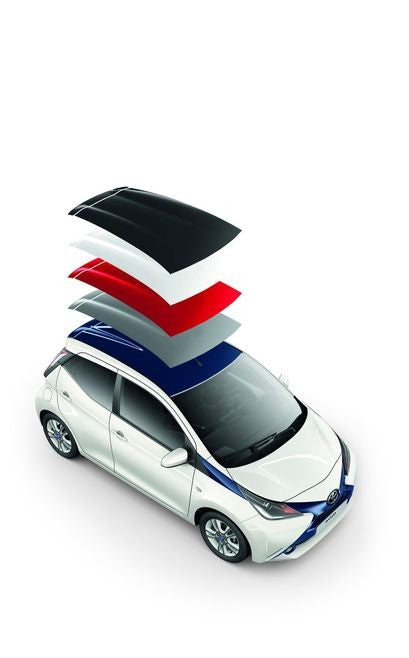 Genuine Toyota Aygo Roof Decal