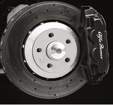 Genuine Alfa Romeo 4C Front And Rear Caliper Kit - Black