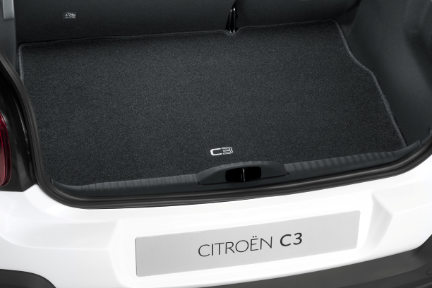 Genuine Citroen C3 Boot Mat - Needle Pile Carpet